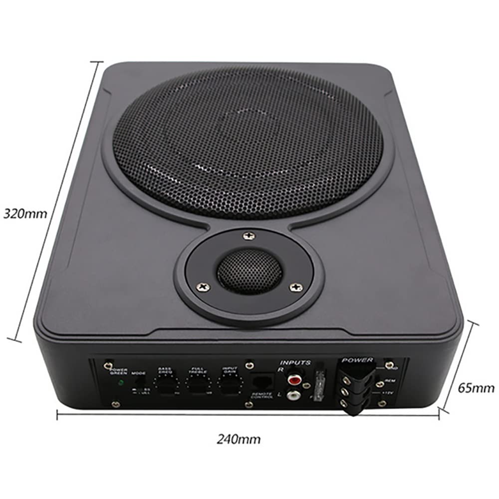 Amazon.co.jp: 8インチの薄型増幅サブウーファーシステム